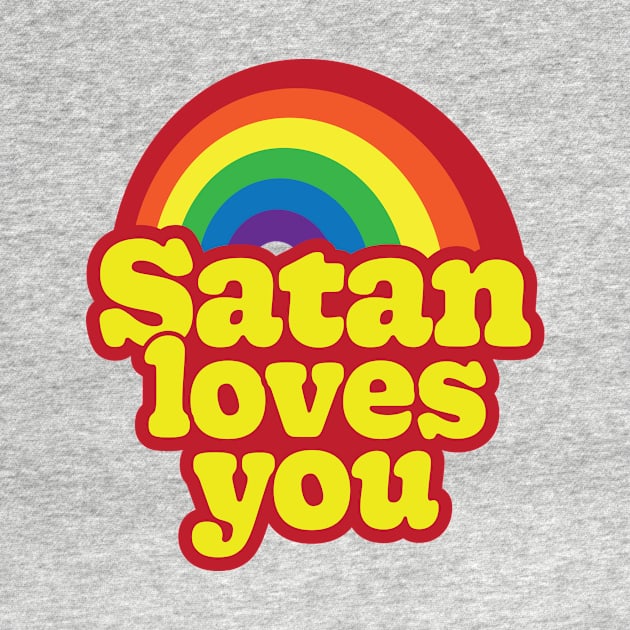 Satan Loves You! Cute funny goth by Daribo